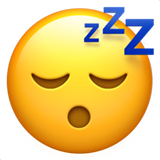 Emoji sommeil